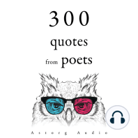 300 Quotes from Poets