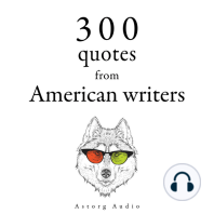 300 Quotes from American Writers