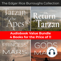 The Edgar Rice Burroughs Collection - Tarzan (Books 1 & 2) & John Carter of Mars (Books 1 & 2)
