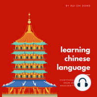 Learning the Chinese Language