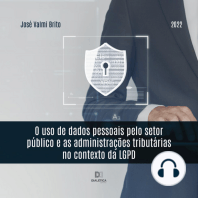 O uso de dados pessoais pelo setor público e as administrações tributárias no contexto da LGPD