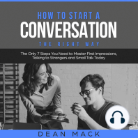 How to Start a Conversation
