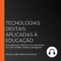 Tecnologias digitais aplicadas à educação