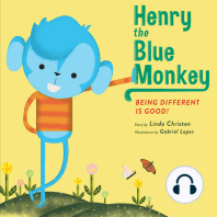Henry the Blue Monkey