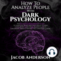 How to Analyze People with Dark Psychology