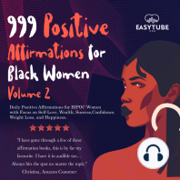 999 Positive Affirmations for Black Women Volume 2