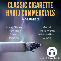 Classic Cigarette Radio Commercials - Volume 2