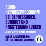 Audio-Hypnoseprogramm bei Depressionen, Burnout und Angsterkrankungen