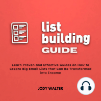 List Building Guide