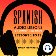 Spanish Audio Lessons for Complete Beginners
