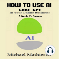 How To Use AI Chat GPT in Your Online Business