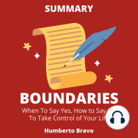 Summary of Boundaries
