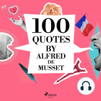 100 Quotes by Alfred de Musset