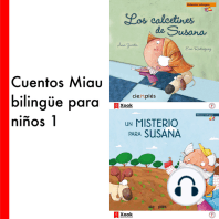 Cuentos Miau bilingüe para niños 1