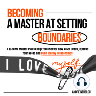 Becoming a Master at Setting Boundaries