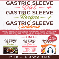 Gastric Sleeve Diet + Gastric Sleeve Cookbook + Gastric Sleeve Recipes