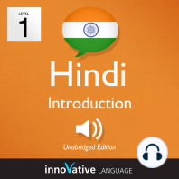 Learn Hindi - Level 1