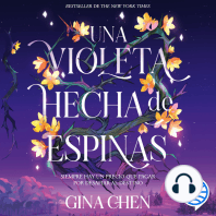 Una violeta hecha de espinas