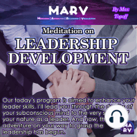Meditation On Leadership Development