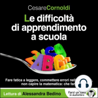 Le difficoltà di apprendimento a scuola