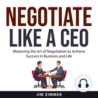 Negotiate Like a CEO