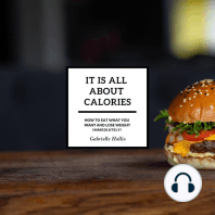 It Is All About Calories