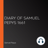 Diary of Samuel Pepys 1661