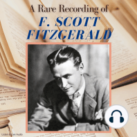 A Rare Recording of F. Scott Fitzgerald