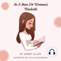 As A Man (Or Woman) Thinketh