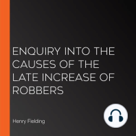 Enquiry Into The Causes Of The Late Increase Of Robbers