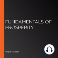 Fundamentals of Prosperity