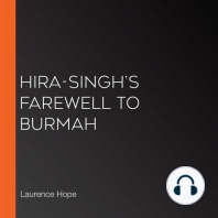 Hira-Singh's Farewell to Burmah