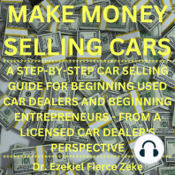 Make Money Selling Cars