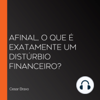 Afinal, o que é exatamente um distúrbio financeiro?