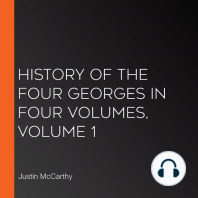 History of the Four Georges in Four Volumes, Volume 1