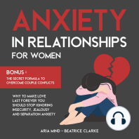 Anxiety in Relationships for Women