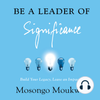 Be a Leader of Significance
