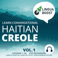 Learn Conversational Haitian Creole Vol. 1