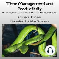 Time Management And Productivity