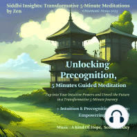 Unlocking Precognition, 5 Minutes Guided Meditation