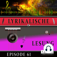 Lyrikalische Lesung Episode 61