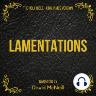 The Holy Bible - Lamentations