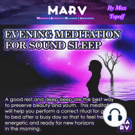 Evening Meditation For Sound Sleep