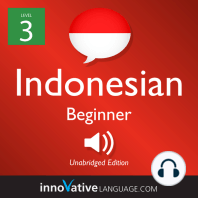 Learn Indonesian - Level 3