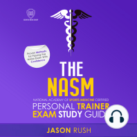 The NASM National Academy of Sports Medicine Certified Personal Trainer Exam Study Guide