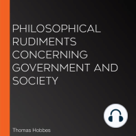 Philosophical Rudiments Concerning Government and Society