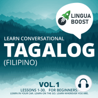 Learn Conversational Tagalog (Filipino) Vol. 1