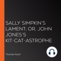 Sally Simpkin's Lament; or, John Jones's Kit-Cat-Astrophe