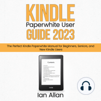 Kindle Paperwhite User Guide 2023