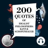 200 Quotes of Idealist Philosophers